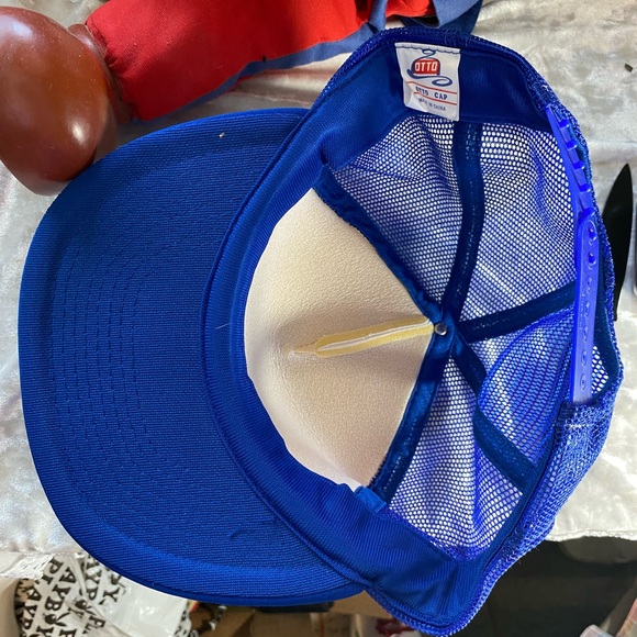 SOLD!! VINTAGE 80s FISHING NOVELTY A FRAME TRUCKER HAT - Picture 4 of 5